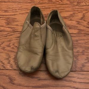 Capezio EJ2C caramel jazz boots kids 13W